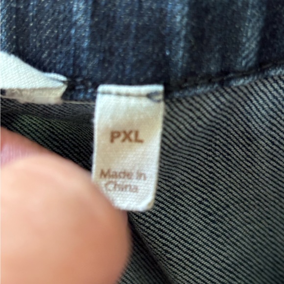 Soft Surroundings Metro Denim Pull on Leggings Size Petite XL #3AW42 Stretch - Picture 5 of 7
